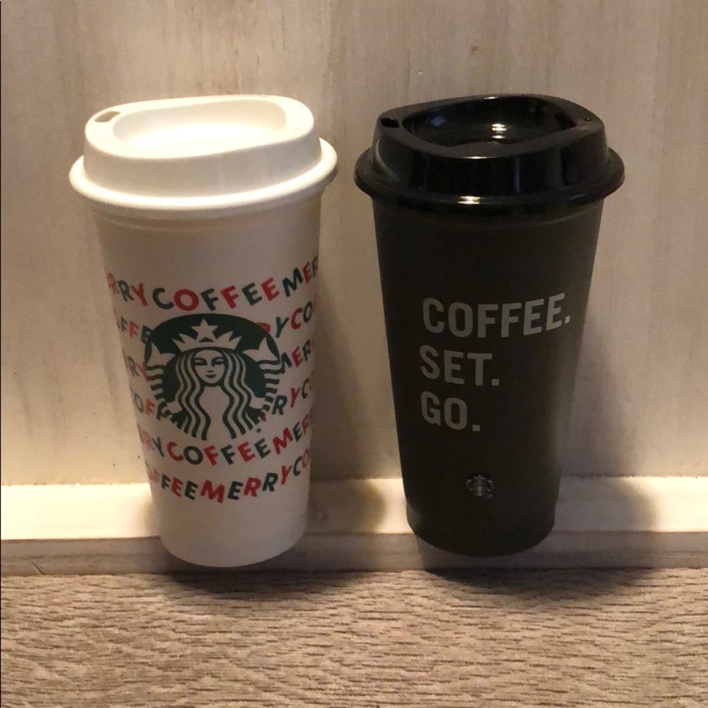 Starbucks 16oz Reusable Coffee Cups